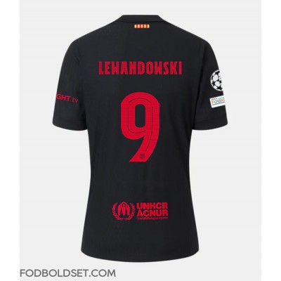 Barcelona Robert Lewandowski #9 Udebanetrøje 2024-25 Kortærmet Barcelona Robert Lewandowski #9 Udebanetrøje 2024-25 Kortærmet